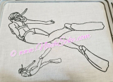 Embroidery Snorkel 1 11.81 x 7.87