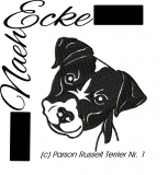 Stickdatei Parson Russell Terrier 1 10x10 