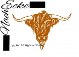 File Cow 8-2 Highland Cattle SVG / EPS 