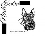Stickdatei Scottish Terrier 1 10x10 