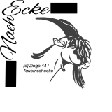 FILE Goat 14 Tauernschecke SVG / EPS 