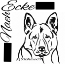 Stickdatei Schäferhund Nr. 3 10x10 