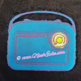 Stickdatei Radio 1 18x30 /  20x20