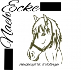 Embroidery Horse Nr. 08 Haflinger 4x4" 
