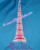Stickdatei Dubai 2 20x30 / 20x20 / 14x20