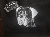 Stickdatei Bullmastiff 2 10x10