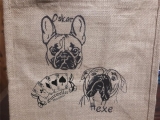 Stickdatei Französische Bulldogge Nr. 11 13x18 