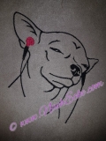 Stickdatei Chihuahua Nr. 9 13x18
