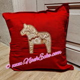 Embroidery Dala Horse 5-R 11.81 x 7.87