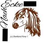 Stickdatei Shetland Pony 13x18