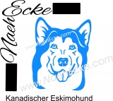 PLOTTERdatei Kanadischer Eskimohund SVG / EPS