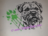 Stickdatei Border Terrier 2 13x18