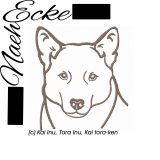 Embroidery Kai Inu, Tora Inu, Kai tora-ken 5x7