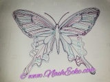 Embroidery Butterfly 6 5x7