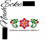 Stickdatei Schwedische Folklore 3 13x18