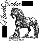 Stickdatei Friese Nr. 3 13x18