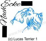 PLOTTERdatei Lucas Terrier 1 SVG / EPS