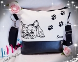Stickdatei Französische Bulldogge Nr. 15 20x30 / 20x28
