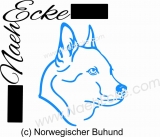 PLOTTERdatei Norwegischer Buhund SVG / EPS
