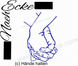 PLOT FILE holding Hands SVG / EPS