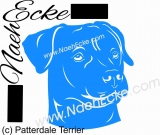PLOTTERdatei Patterdale Terrier SVG / EPS