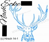 Plot File Deer 14-1 SVG / EPS