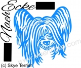 PLOT FILE Skye Terrier SVG / EPS