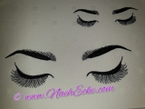 Stickdatei Augen 4 10x10