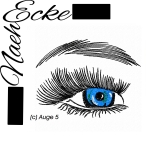 Stickdatei Auge 5 10x10