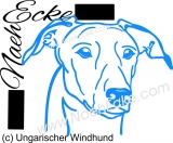 PLOTTERdatei Ungarischer Windhund SVG / EPS