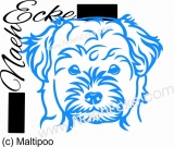 PLOTTERdatei Maltipoo SVG / EPS