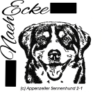 embroidery Appenzell Mountain Dog 2-1 5x7 Scrib-Art
