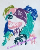 Stickdatei Border Collie 16-4 13x18