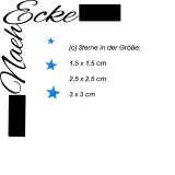 Stickdatei Sterne Minis