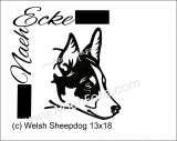 Stickdatei Welsh Sheepdog 1 13x18