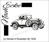 embroidery Model A Roadster 11.81 x 7.87