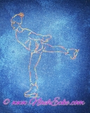 Embroidery Iceskating 1 4x4