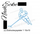 Stickdatei Eishockeyspieler 1 10x10