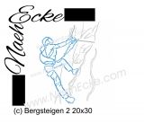 Embroidery rockclimbing 12 11.81 x 7.87