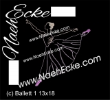 Stickdatei Ballett 1 20x30