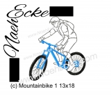 Stickdatei Mountainbike 1 13x18