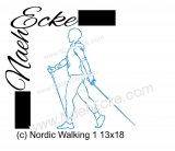 Embroidery Nordic Walking 1 5x7