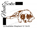 Stickdatei Australian Shepherd 12 13x18