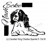 Stickdatei Cavalier King Charles Spaniel 5 13x18