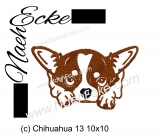 Embroidery Chihuahua Nr. 13 4x4