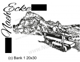 Stickdatei Bank 1 20x30 Scrib-Art