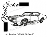 Stickdatei GTO Bj 69 20x30