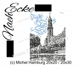 Embroidery Michel Hamburg 11.02 x 11.02 / 7.87 x 11.02 / 11.81 x 7.87