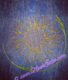 Embroidery Sunflower 1 4x4" 