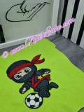 Stickdatei Soccer Ninja 1 20x30 / 18x30 / 20x20